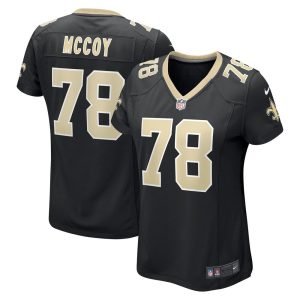 NFL Women's New Orleans Saints Erik Mccoy Nike Black Game Jersey