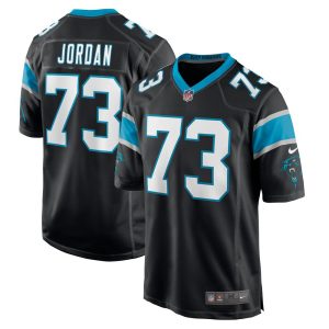 NFL Men's Carolina Panthers Michael Jordan Nike Black Game Jersey