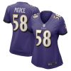 NFL Women's Baltimore Ravens Michael Pierce Nike Purple Player Game Jersey