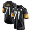 NFL Men's Pittsburgh Steelers Joe Haeg Nike Black Game Jersey