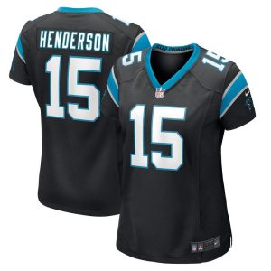 NFL Women's Carolina Panthers C.J. Henderson Nike Black Game Jersey