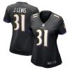 NFL Women's Baltimore Ravens Jamal Lewis Nike Black Retired Player Jersey