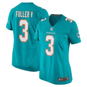 NFL Women's Miami Dolphins Will Fuller V Nike Aqua Game Player Jersey