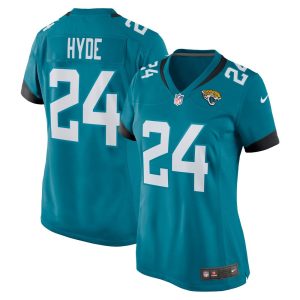 NFL Women's Jacksonville Jaguars Carlos Hyde Nike Teal Nike Game Jersey