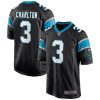 NFL Men's Carolina Panthers Joseph Charlton Nike Black Game Jersey