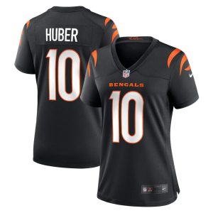 NFL Women's Cincinnati Bengals Kevin Huber Nike Black Game Jersey