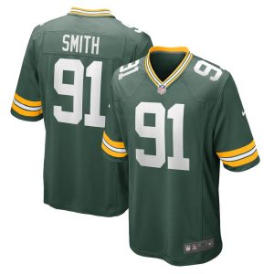 NFL Men's Green Bay Packers Preston Smith Nike Green Game Team Jersey