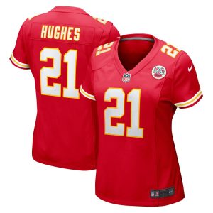 NFL Women's Kansas City Chiefs Mike Hughes Nike Red Game Jersey