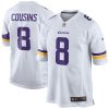 NFL Men's Minnesota Vikings Kirk Cousins Nike White Game Jersey
