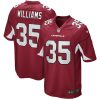 NFL Men's Arizona Cardinals Aeneas Williams Nike Cardinal Game Retired Player Jersey