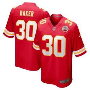 NFL Men's Kansas City Chiefs Deandre Baker Nike Red Game Jersey