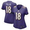 NFL Women's Baltimore Ravens Kyle Fuller Nike Purple Player Game Jersey