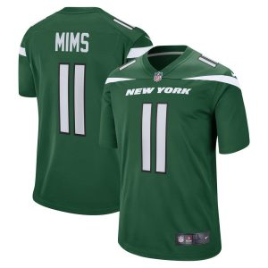 NFL Men's New York Jets Denzel Mims Nike Gotham Green Game Jersey