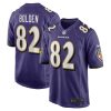 NFL Men's Baltimore Ravens Slade Bolden Nike Purple Player Game Jersey