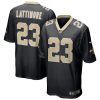 NFL Men's New Orleans Saints Marshon Lattimore Nike Black Game Jersey