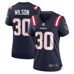 NFL Women's New England Patriots Mack Wilson Nike Navy Game Jersey