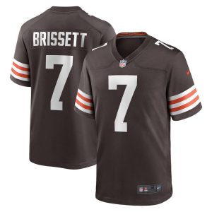 NFL Men's Cleveland Browns Jacoby Brissett Nike Brown Game Jersey