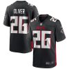 NFL Men's Atlanta Falcons Isaiah Oliver Nike Black Game Jersey
