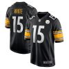 NFL Men's Pittsburgh Steelers Cody White Nike Black Game Jersey