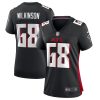 NFL Women's Atlanta Falcons Elijah Wilkinson Nike Black Game Jersey
