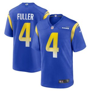 NFL Men's Los Angeles Rams Jordan Fuller Nike Royal Game Player Jersey