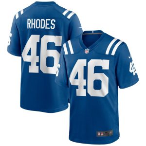 NFL Men's Indianapolis Colts Luke Rhodes Nike Royal Game Jersey