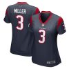 NFL Women's Houston Texans Anthony Miller Nike Navy Player Game Jersey