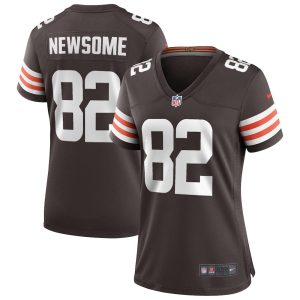 NFL Women's Cleveland Browns Ozzie Newsome Nike Brown Game Retired Player Jersey