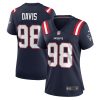 NFL Women's New England Patriots Carl Davis Nike Navy Game Jersey