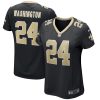 NFL Women's New Orleans Saints Dwayne Washington Nike Black Player Game Jersey
