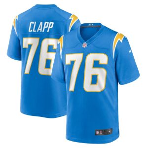 NFL Men's Los Angeles Chargers Will Clapp Nike Powder Blue Game Jersey