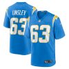 NFL Men's Los Angeles Chargers Corey Linsley Nike Powder Blue Game Player Jersey