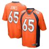 NFL Men's Denver Broncos Brett Jones Nike Orange Game Jersey