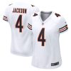 NFL Women's Chicago Bears Eddie Jackson Nike White Game Jersey