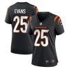 NFL Women's Cincinnati Bengals Chris Evans Nike Black Game Jersey