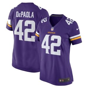 NFL Women's Minnesota Vikings Andrew DePaola Nike Purple Game Jersey