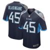 NFL Men's Tennessee Titans Khari Blasingame Nike Navy Team Game Jersey