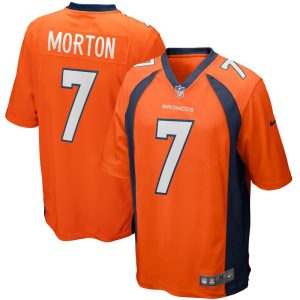 NFL Men's Denver Broncos Craig Morton Nike Orange Game Retired Player Jersey