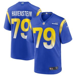 NFL Men's Los Angeles Rams Rob Havenstein Nike Royal Game Jersey