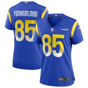 NFL Women's Los Angeles Rams Jack Youngblood Nike Royal Game Retired Player Jersey