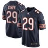 NFL Men's Chicago Bears Tarik Cohen Nike Navy Game Jersey
