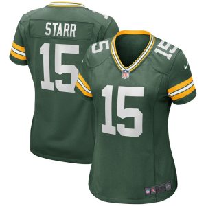 NFL Women's Green Bay Packers Bart Starr Nike Green Game Retired Player Jersey