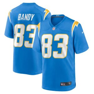 NFL Men's Los Angeles Chargers Michael Bandy Nike Powder Blue Player Game Jersey