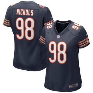 NFL Women's Chicago Bears Bilal Nichols Nike Navy Game Jersey