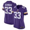 NFL Women's Minnesota Vikings Brian Asamoah Nike Purple Player Game Jersey