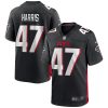 NFL Men's Atlanta Falcons Josh Harris Nike Black Game Jersey