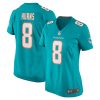 NFL Women's Miami Dolphins Allen Hurns Nike Aqua Game Player Jersey