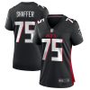NFL Women's Atlanta Falcons Justin Shaffer Nike Black Player Game Jersey