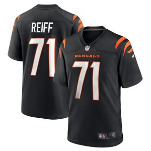 NFL Men's Cincinnati Bengals Riley Reiff Nike Black Game Jersey