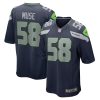 NFL Men's Seattle Seahawks Tanner Muse Nike College Navy Game Player Jersey